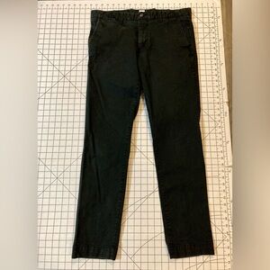 GAP Men’s Size 34/32 Black Skinny Fit Chino Pants
